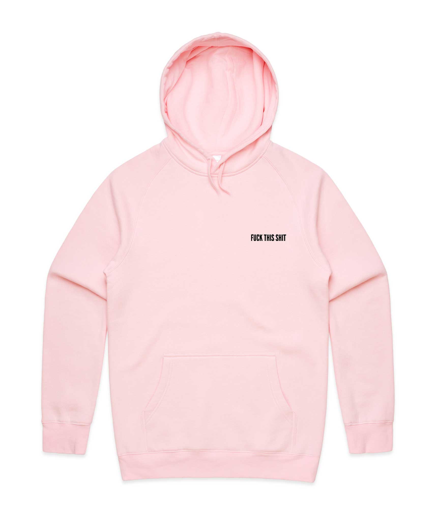 Image of BSO Embroidered Unisex Hoodie - Fuck This Shit Backstage Originals
